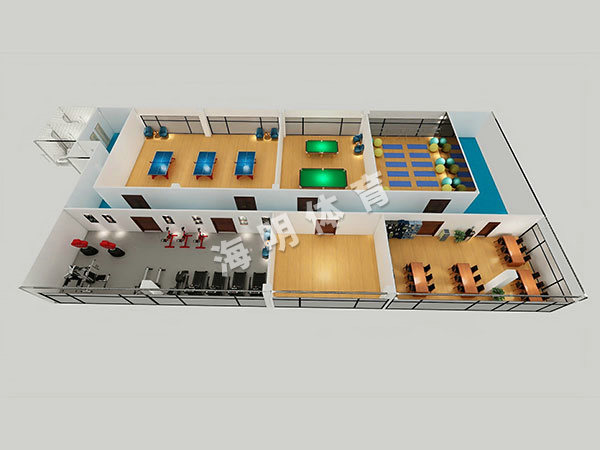 600平方健身房 600平方健身房